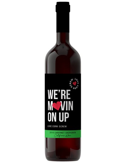 Love Cork Screw "We're Movin On Up" Cabernet Sauvignon, Lake Michigan, MI