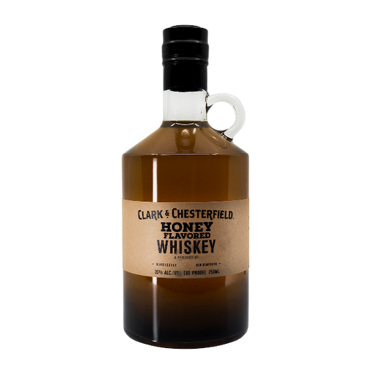 New England Sweetwater Clark & Chesterfield Honey Whiskey — product photograph