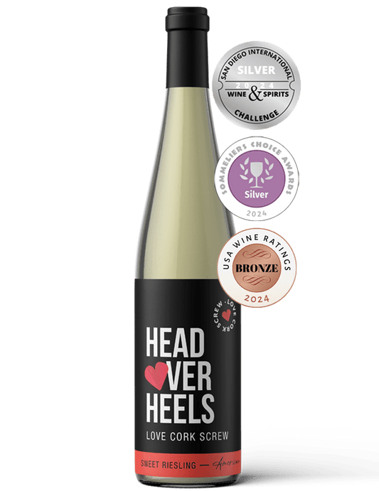 NV Love Cork Screw "Head Over Heals" Riesling, Lake Michigan, MI