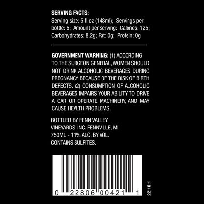 NV Love Cork Screw "Head Over Heals" Riesling, Lake Michigan, MI