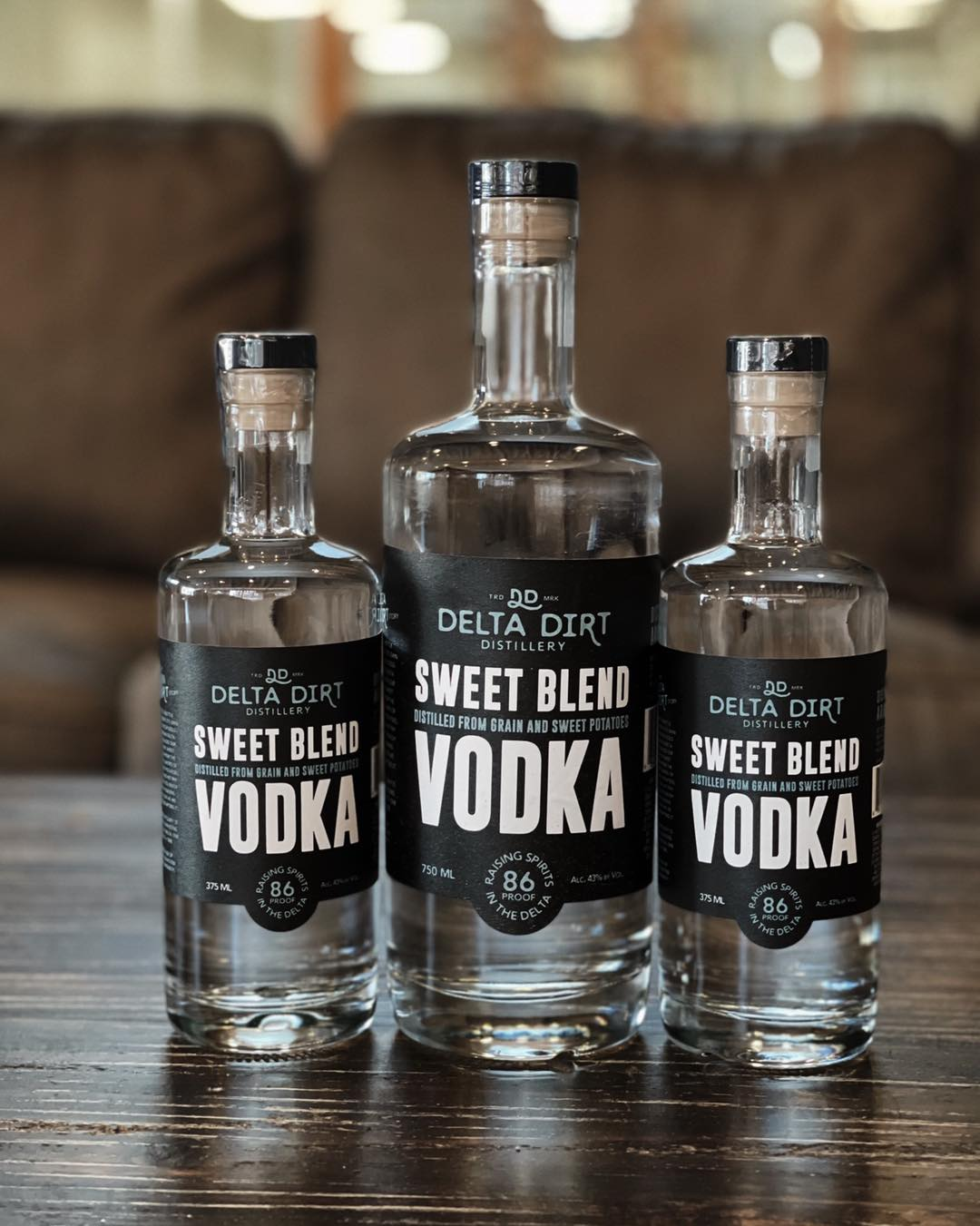 delta dirt distillery sweet blend vodka