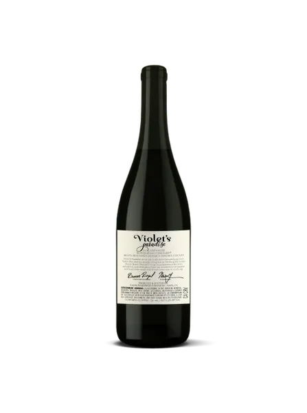 2023 violet's paradise, monte rosso vineyard grenache, moon mountain district ava, sonoma county, california