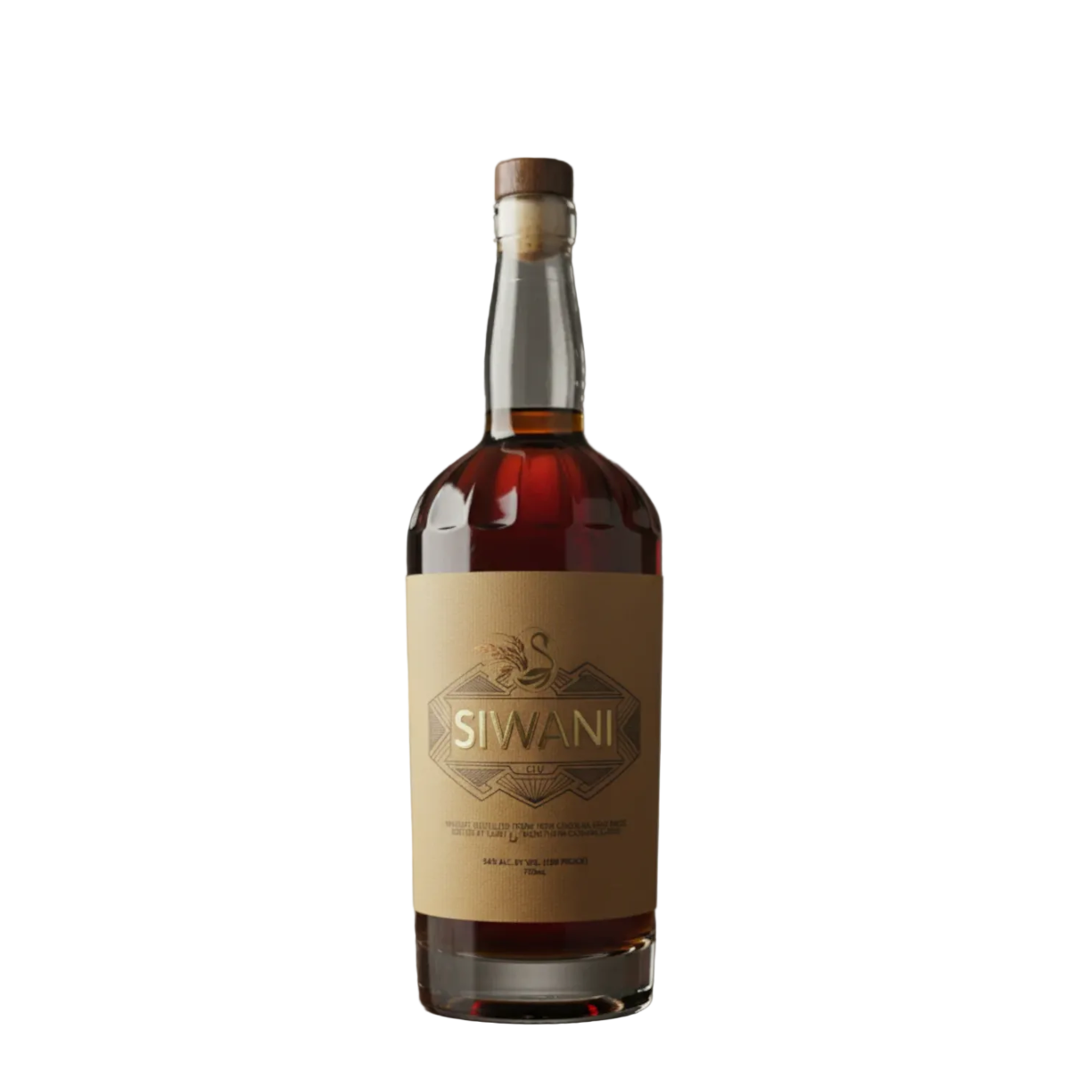 Siwani Spirits 'Clu' Rice Whiskey — bottle front