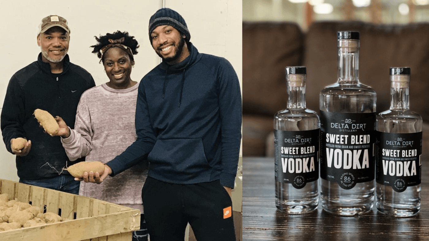 delta dirt distillery sweet blend vodka