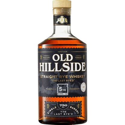 Old Hillside Straight Rye Whiskey "The Last Rye'd" 5 Year